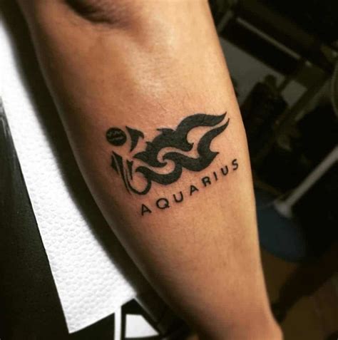 aquarius tattoos for guys|60 Aquarius Tattoo Ideas For Men